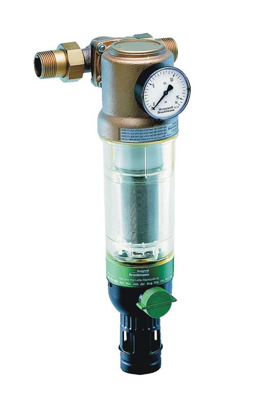 Фильтр с манометром для холодной воды Honeywell F 76S 2" AA