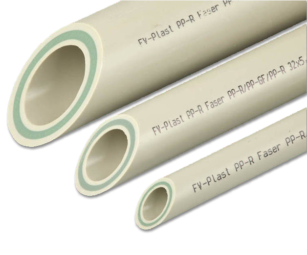 Труба полипропиленовая армированная стекловолокном FV-Plast Faser PN20 40х6.7