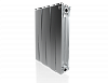 Биметаллический секционный радиатор Royal Thermo PianoForte Silver Satin 500x6 секций цена